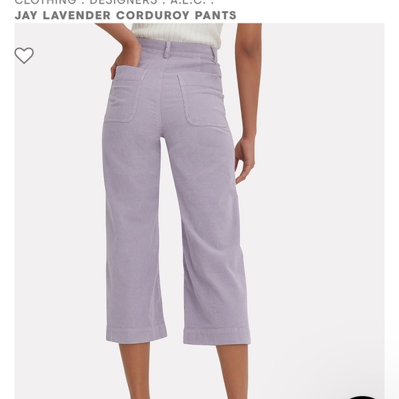 ALC lavender jeans - Picture 4 of 4
